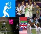 Μικτή Δίκλινα τένις Λονδίνο 2012